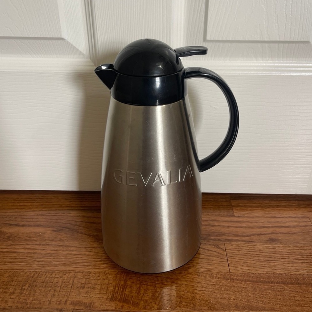 Gevalia Stainless Steel Coffee thermos carafe